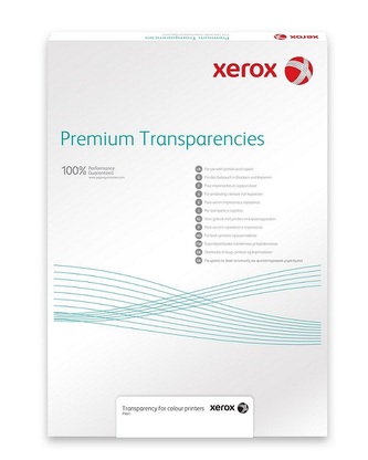 Xerox Papír Transparentní fólie vhodná pro INK tisk - 100m A4 - podložený papír (50 listů, A4)