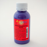 ARTEMISS Metalické barvy na textil 110g, pomerančová