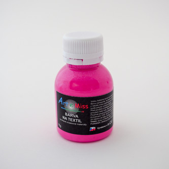 ARTEMISS Barva na tmavý textil 70g, tmavá červená