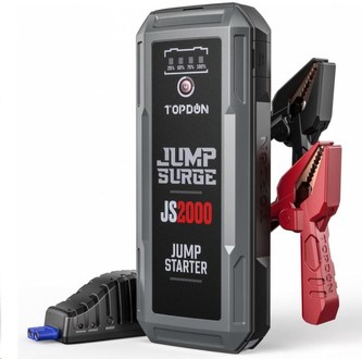 TOPDON Car Jump Starter JumpSurge 2000, 16000 mAh