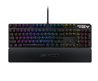 ASUS klávesnice TUF GAMING K3 (RA05), membránová, CZ/SK, šedá