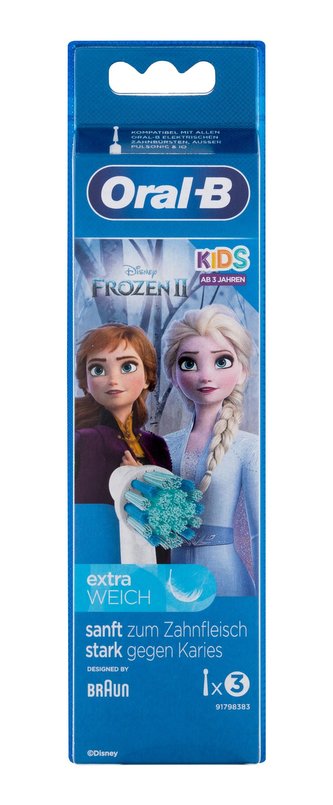 Oral-B Kids Zubní kartáček Brush Heads Frozen II 3 ks pro děti