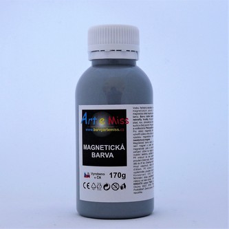 Magnetická barva 170g, černá