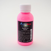 ARTEMISS Barva na tmavý textil - neon (září pod UV světlem) 110g, neon oranžová světlá