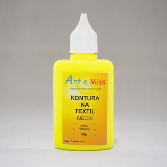 ARTEMISS Kontura na textil NEON 55g, neon růžová