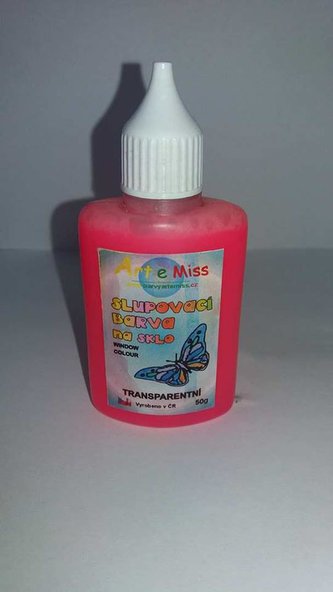 Slupovací barva svítící ve tmě 55g, neon zelená