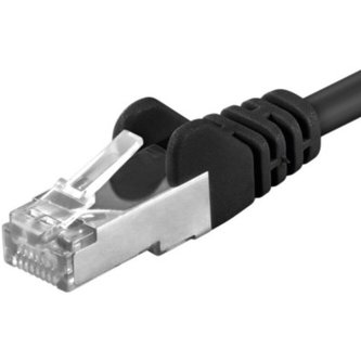 PremiumCord Patch kabel UTP RJ45-RJ45 level 5e černý 5m