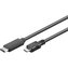 PremiumCord kabel USB 3.1 konektor C/M - USB 2.0 konektor Micro-B/M 0,6m