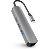 HyperDrive 6v1 USB-C Hub s 4K HDMI vesmírně šedý
