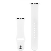 COTEetCI silikonový sportovní náramek pro Apple Watch 42/44 mm bílý