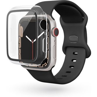 iWant Glass Case kryt Apple Watch 4/5/6/SE 44mm