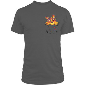 Tričko World of Warcraft Molten Corgi In My Pocket Premium L