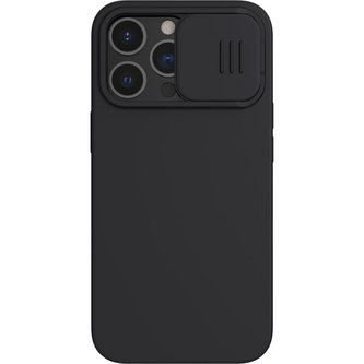 Nillkin CamShield Silky Magnetic silikonový kryt iPhone 13 Pro černý