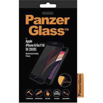 PanzerGlass Edge-to-Edge Privacy Apple iPhone 6/6s/7/8/SE (4,7") černé