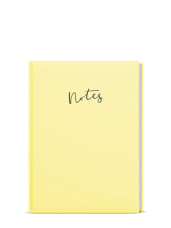 Notes linkovaný Pastel žlutá