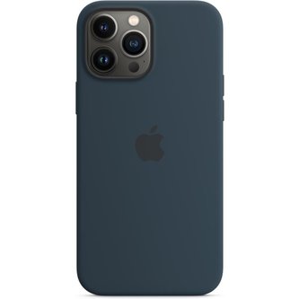 Apple silikonový kryt s MagSafe na iPhone 13 Pro Max hlubokomořsky modrý