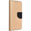 Pouzdro FANCY Diary Xiaomi Redmi 9C barva zlatá/černá