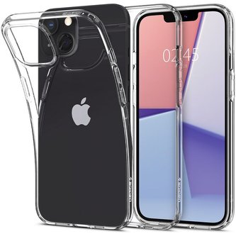 Spigen Crystal Flex kryt iPhone 13 čirý