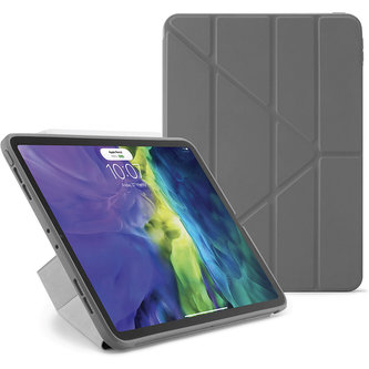 Pipetto Origami pouzdro Apple iPad Air 10,9" (2020) šedé