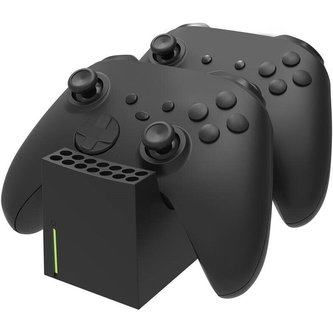 SNAKEBYTE Xbox series X TWIN:CHARGE SX™ nabíjecí stanice černá