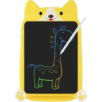 Dětský multibarevný tablet pejsek 10" žlutý