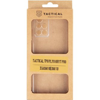 Tactical TPU Plyo kryt Xiaomi Redmi 10 čirý