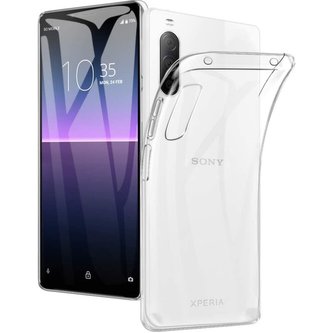 Smarty ultratenký TPU kryt 0,5mm Sony Xperia 10 II čirý