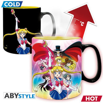 Sailor Moon Keramický hrnek měnící 460 ml - Group