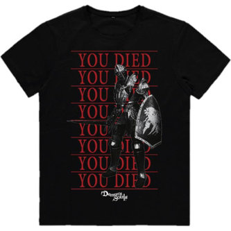 Tričko Demon's Souls - You Died Knight L