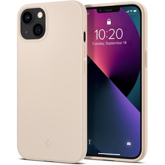 Spigen Thin Fit kryt iPhone 13 mini pískový