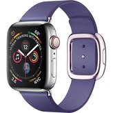 COTEetCI Nobleman kožený řemínek Apple Watch 38/40/41mm fialový