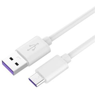 PremiumCord Kabel USB 3.1 C/M *USB 2.0 A/M, Super fast charging 5A, bílý, 1m