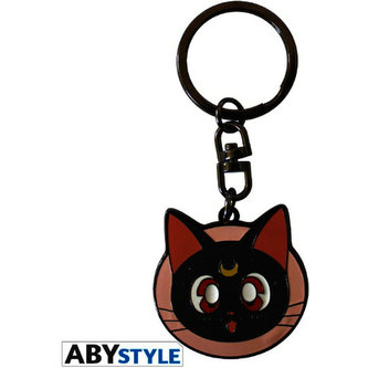 Sailor Moon Kovová klíčenka - Luna