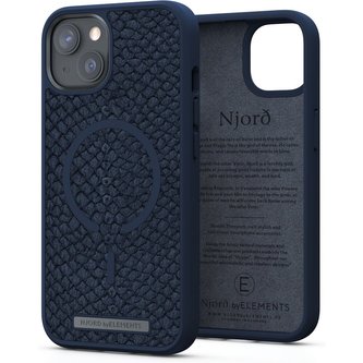 NJORD Vatn MagSafe case iPhone 13 blue