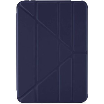 Pipetto Origami TPU pouzdro pro Apple iPad mini 6 (2021) tmavě modré