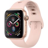Spigen Silicone Fit silikonový řemínek Apple Watch 40/38 mm růžový