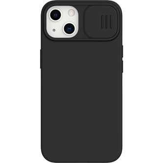 Nillkin CamShield Silky silikonový kryt iPhone 13 černý