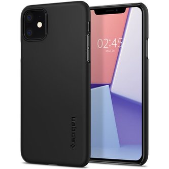 Spigen Thin Fit kryt iPhone 11 černý