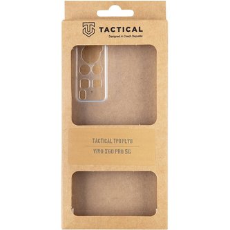 Tactical TPU Plyo kryt Vivo X60 Pro 5G čirý
