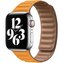 COTEetCI Double Suction kožený pásek pro Apple Watch 42/44mm žlutý