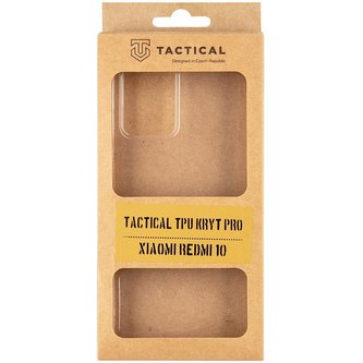 Tactical TPU kryt Xiaomi Redmi 10 čirý