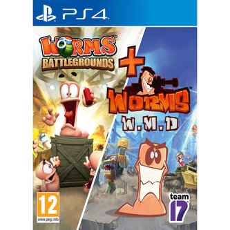 Worms Battlegrounds + Worms W.M.D (PS4)