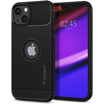 Spigen Rugged Armor kryt iPhone 13 černý