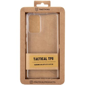 Tactical TPU kryt Samsung Galaxy A72/A72 5G čirý