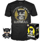 Funko POP! & Tee Box DC Comics: Batman Sun Faded Exclusive S