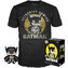 Funko POP! & Tee Box DC Comics: Batman Sun Faded Exclusive S