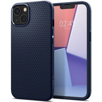 Spigen Liquid Air kryt iPhone 13 modrý