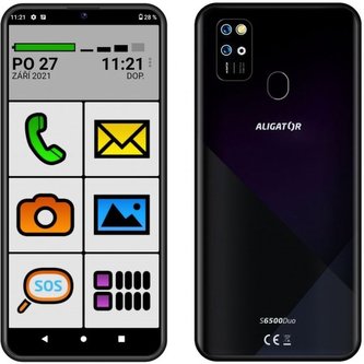 ALIGATOR S6500 SENIOR černý