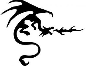 Čínský drak - plastová šablona 054 Rozměr: D 29x29cm Čínský drak - plastová šablona 054 Rozměr: D 29x29cm