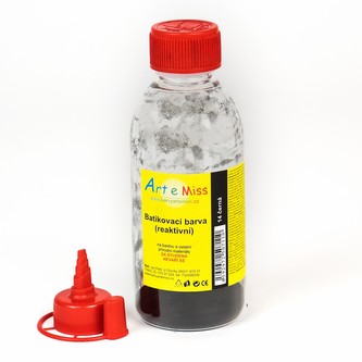 ARTEMISS Batikovací reaktivní barva(batika za studena) 5g(100ml), černá ARTEMISS Batikovací reaktivní barva(batika za studena) 5g(100ml), černá